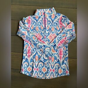 IBKUL women’s spf colorful lightweight golf pullover size XS